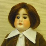 Сегодня у нас мальчик. Антикварная кукла