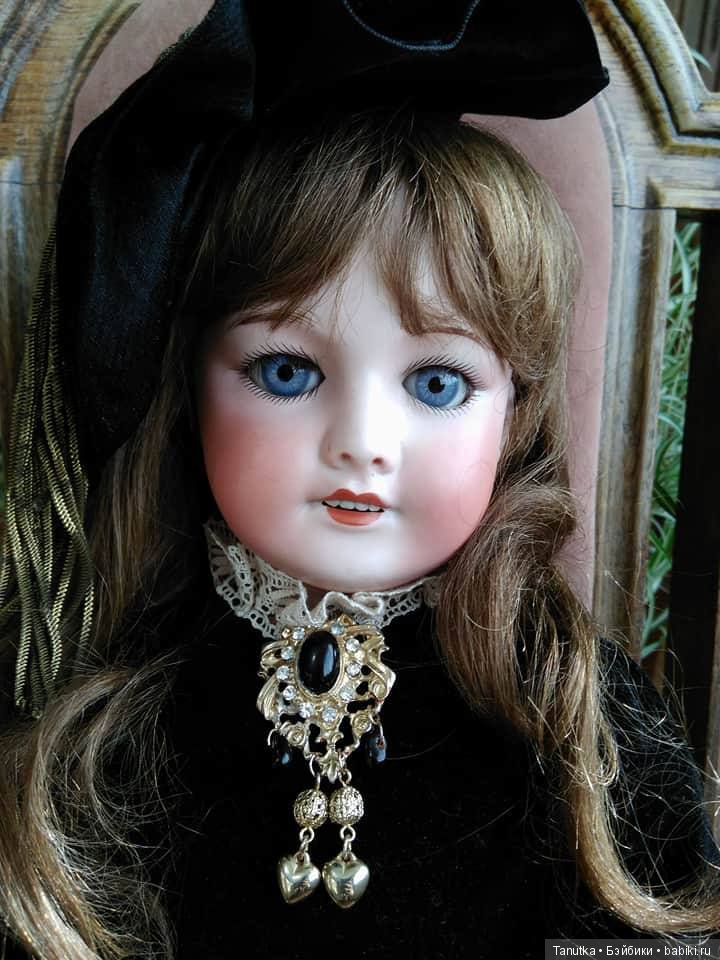 Гостья из Парижа — Антикварные куклы SFBJ (Франция): Jumeau