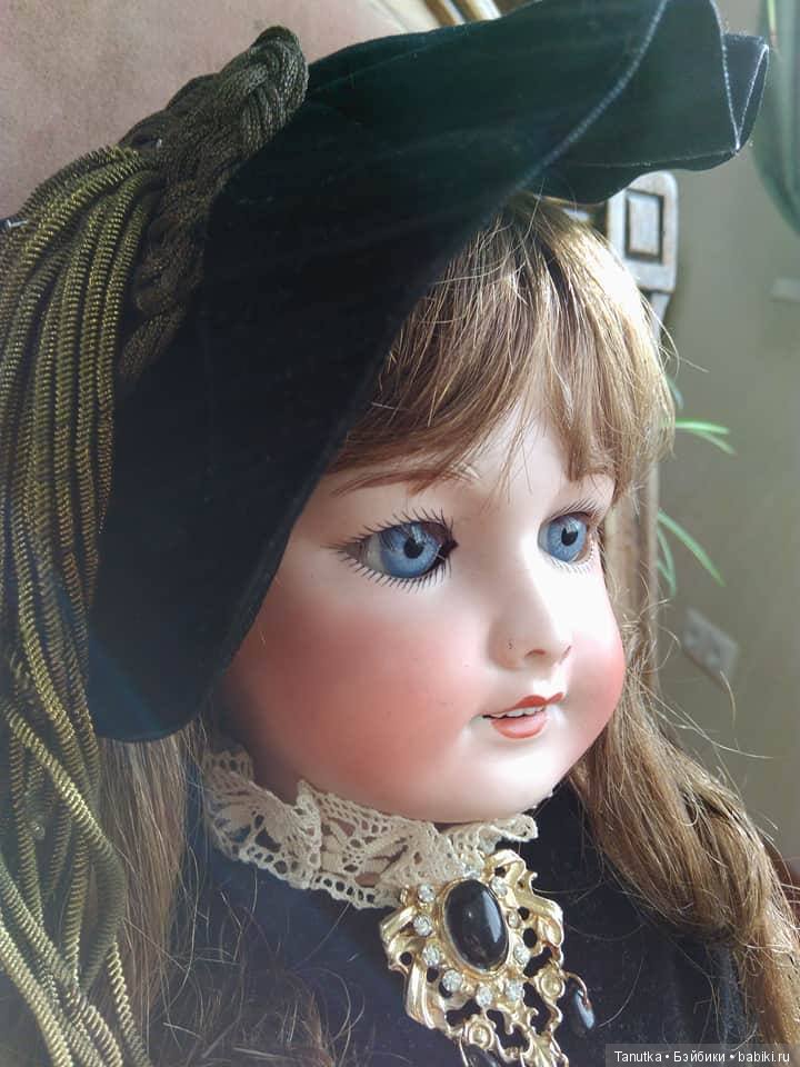Гостья из Парижа — Антикварные куклы SFBJ (Франция): Jumeau (фото 3)