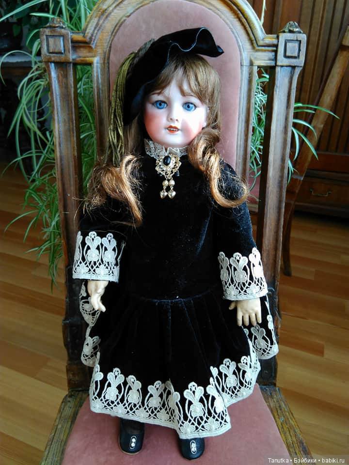 Гостья из Парижа — Антикварные куклы SFBJ (Франция): Jumeau (фото 2)