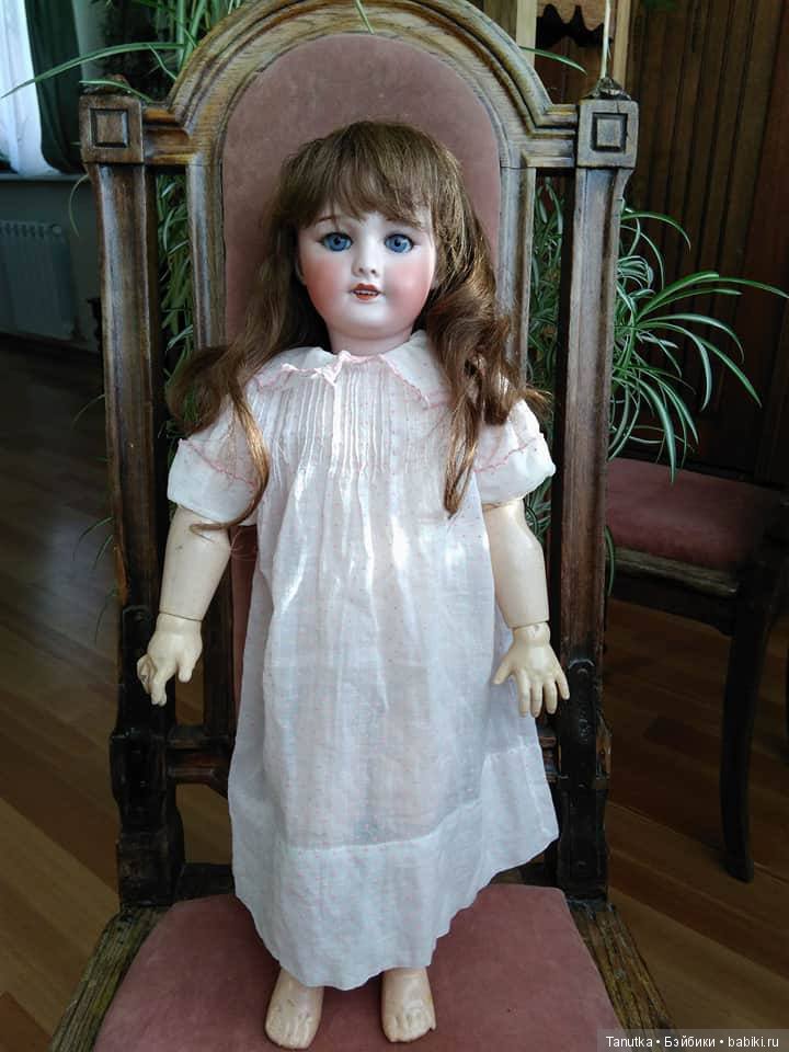 Гостья из Парижа — Антикварные куклы SFBJ (Франция): Jumeau (фото 4)