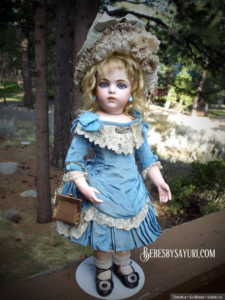 Когда очень хочется синее платье или наряд для Жюмо