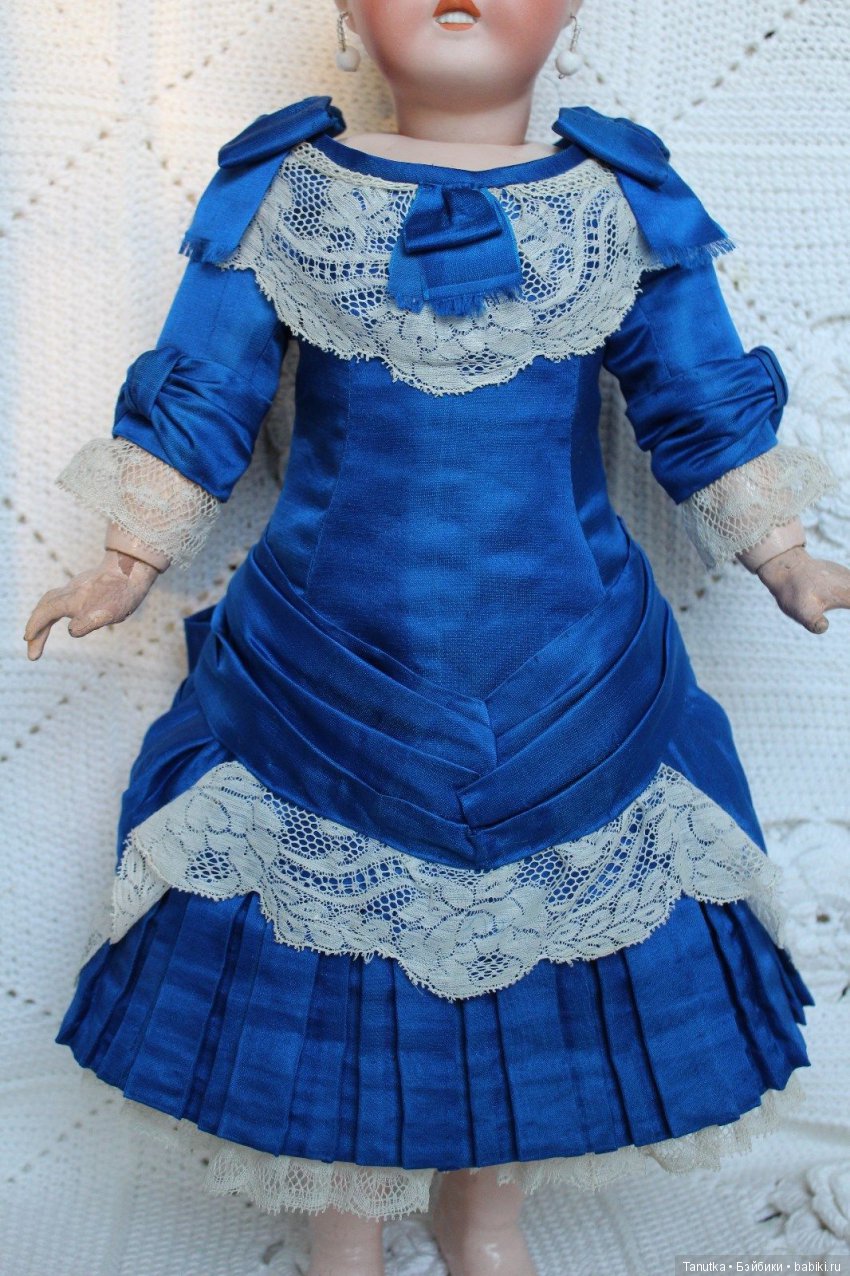 Когда очень хочется синее платье или наряд для Жюмо (фото 4)