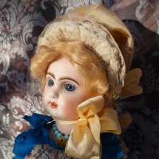 Когда очень хочется синее платье или наряд для Жюмо