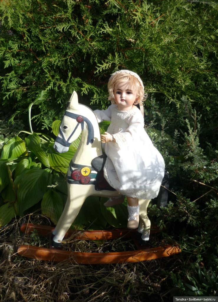 Конная прогулка | Бэйбики Конная прогулка — Редкие антикварные куклы и реплики: воск (фото 4)