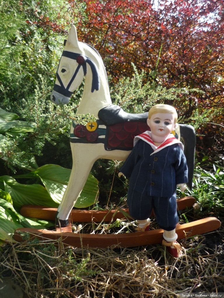 Конная прогулка | Бэйбики Конная прогулка — Редкие антикварные куклы и реплики: воск (фото 5)