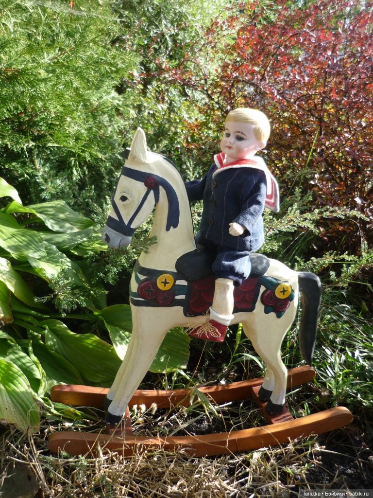 Конная прогулка | Бэйбики Конная прогулка — Редкие антикварные куклы и реплики: воск (фото 7)