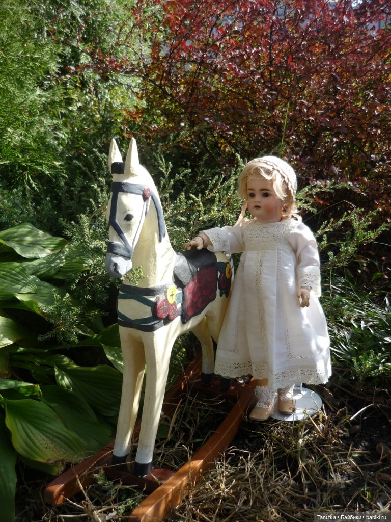 Конная прогулка | Бэйбики Конная прогулка — Редкие антикварные куклы и реплики: воск (фото 3)