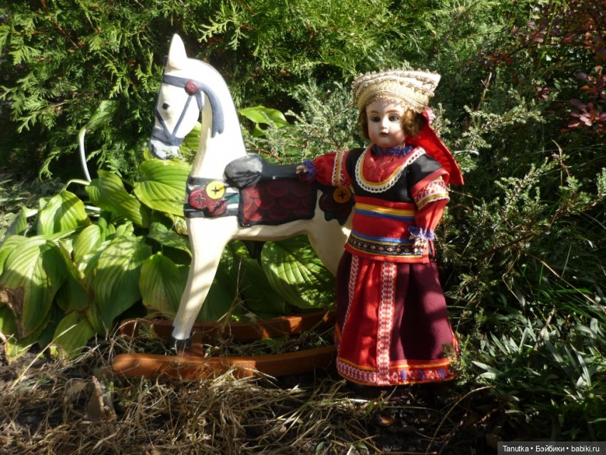 Конная прогулка | Бэйбики Конная прогулка — Редкие антикварные куклы и реплики: воск