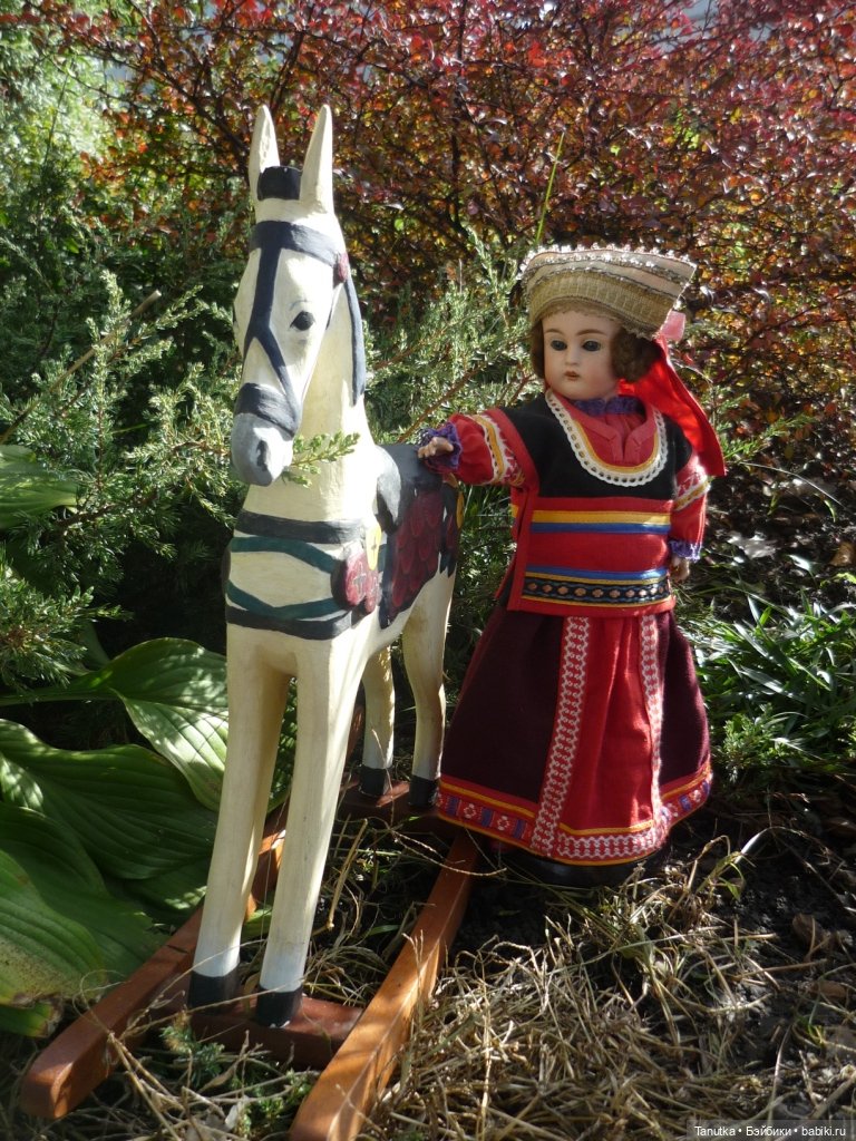 Конная прогулка | Бэйбики Конная прогулка — Редкие антикварные куклы и реплики: воск (фото 2)