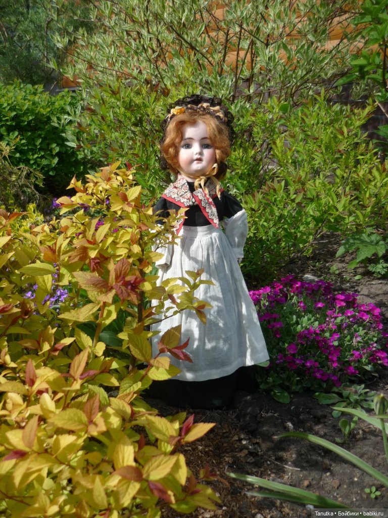 Черное - белое, или антикварная кукла Louis Wolf