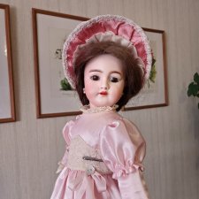 Миниатюрная красотка антикварная Heinrich Handwerck, 36 см