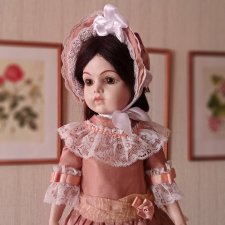 Реплика антикварной куклы Bru Jne, 1997 год