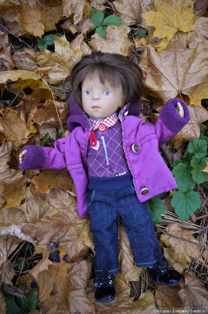 Провожаем осень — Куклы Sylvia Natterer (Сильвия Наттерер): Gotz (фото 8)
