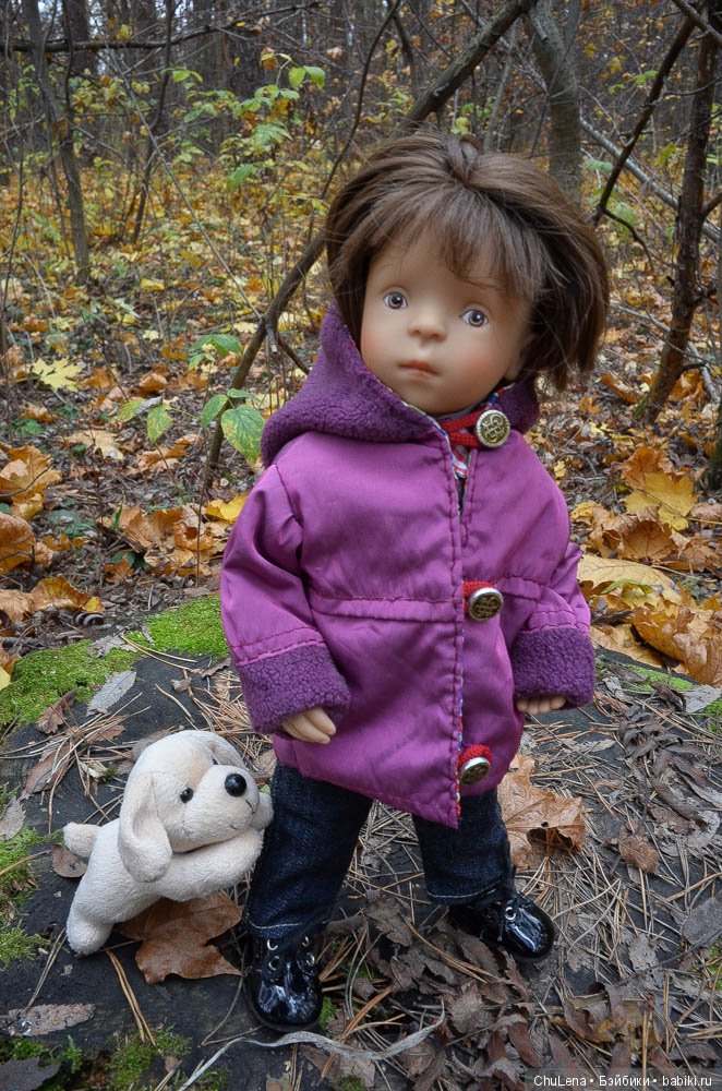 Провожаем осень — Куклы Sylvia Natterer (Сильвия Наттерер): Gotz (фото 6)