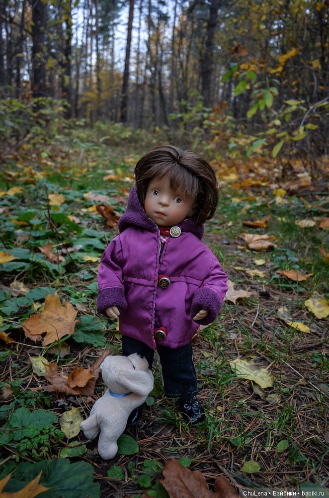 Провожаем осень — Куклы Sylvia Natterer (Сильвия Наттерер): Gotz (фото 2)