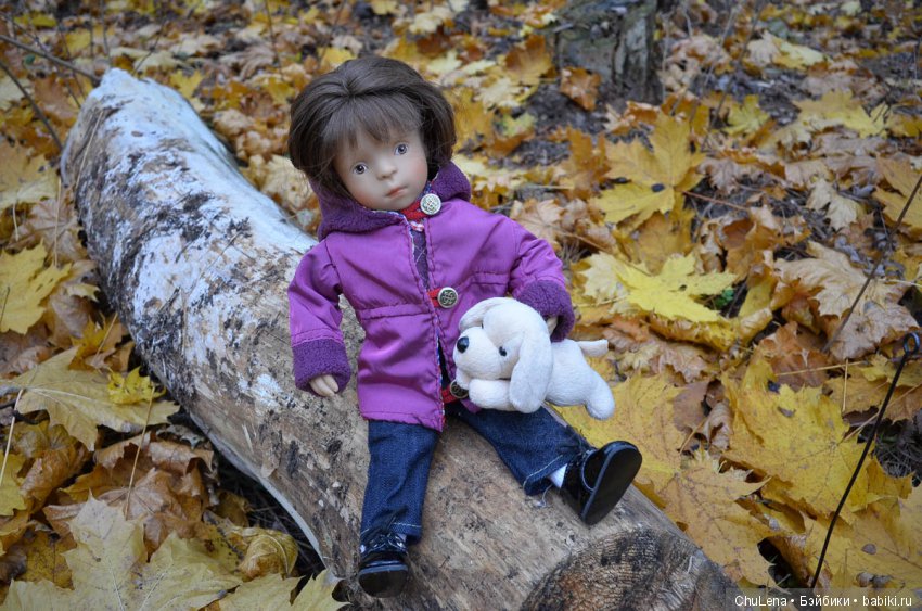 Провожаем осень — Куклы Sylvia Natterer (Сильвия Наттерер): Gotz (фото 3)