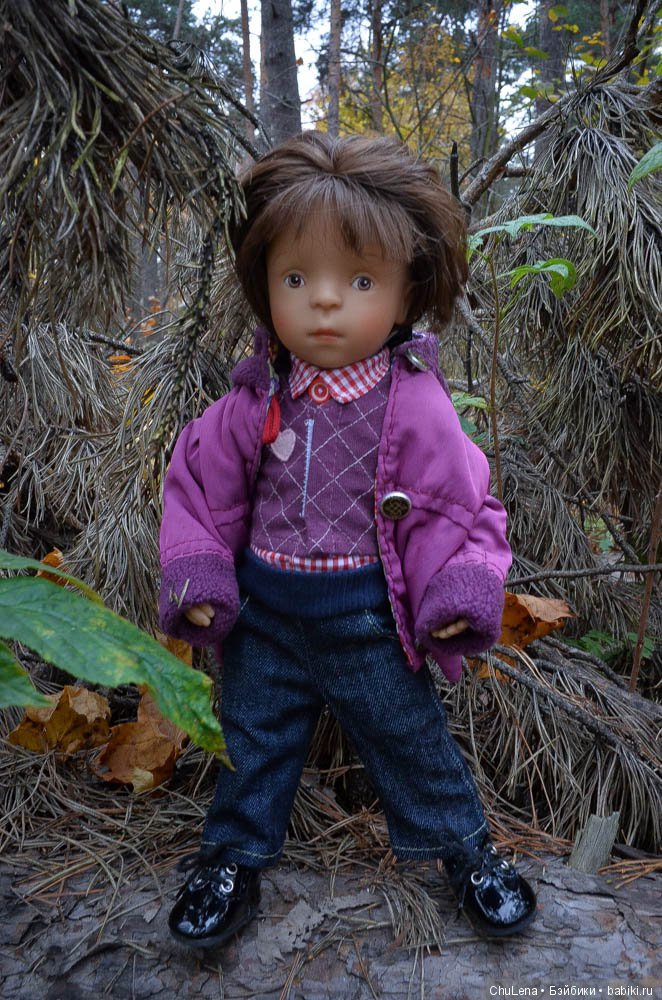 Провожаем осень — Куклы Sylvia Natterer (Сильвия Наттерер): Gotz (фото 7)