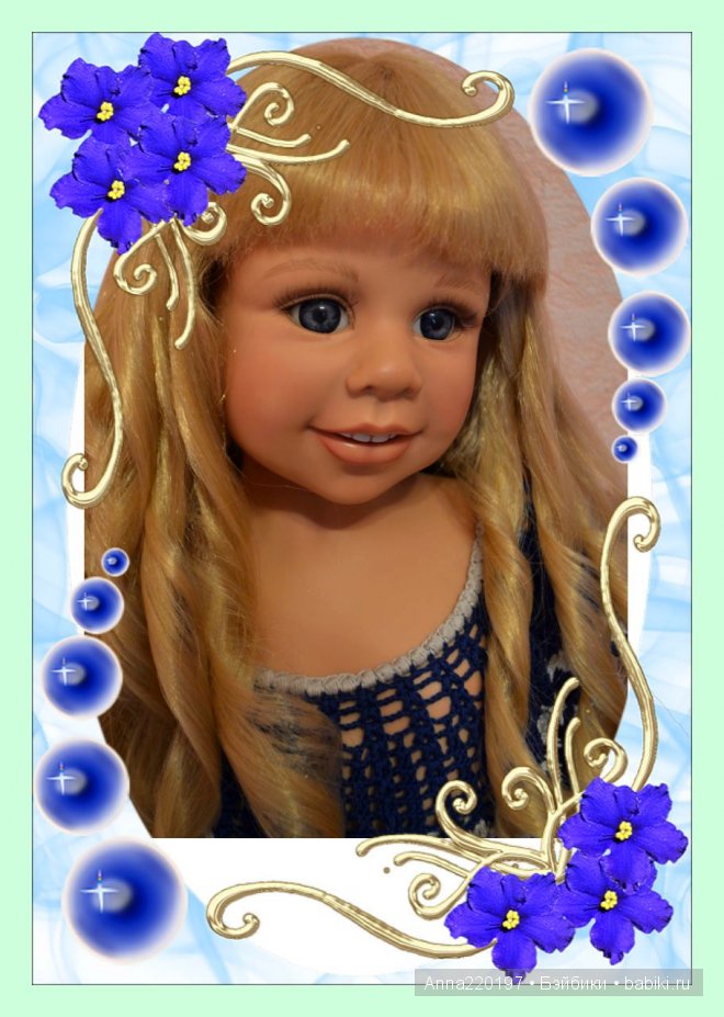 Новые наряды и бантики моих девочек. Коллекционные куклы Паула, Берит