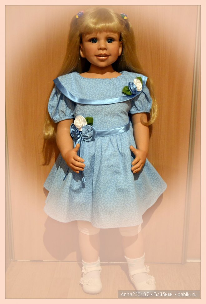 Новые наряды и бантики моих девочек. Коллекционные куклы Паула, Берит (фото 2)