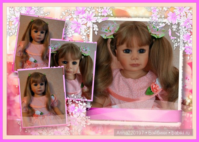 Новые наряды и бантики моих девочек. Коллекционные куклы Паула, Берит (фото 6)