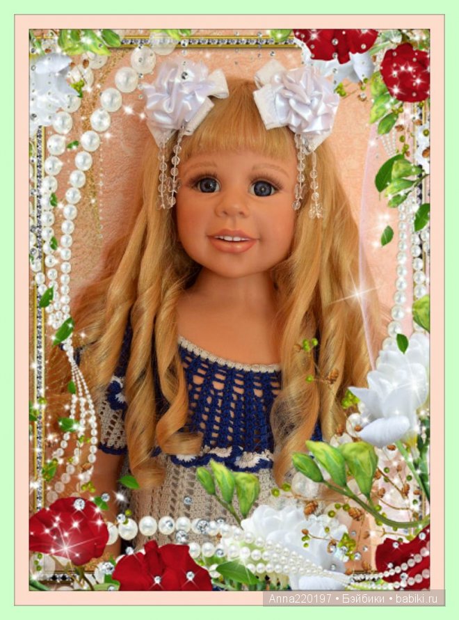 Новые наряды и бантики моих девочек. Коллекционные куклы Паула, Берит