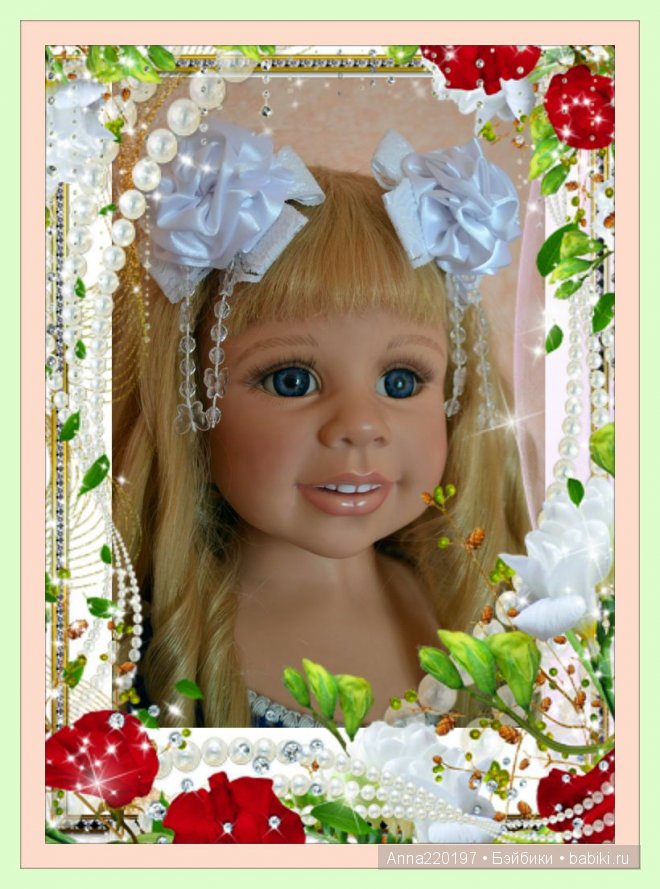 Новые наряды и бантики моих девочек. Коллекционные куклы Паула, Берит