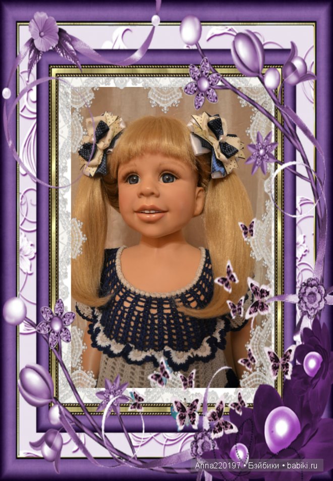 Новые наряды и бантики моих девочек. Коллекционные куклы Паула, Берит