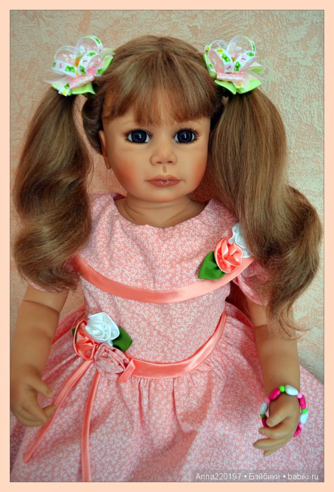 Новые наряды и бантики моих девочек. Коллекционные куклы Паула, Берит (фото 4)