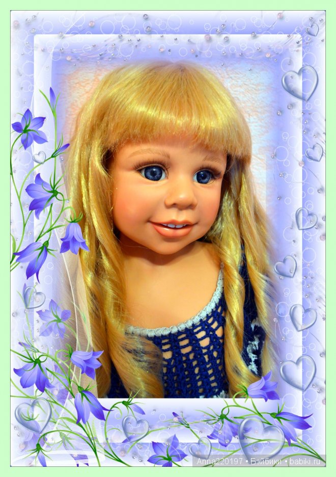 Новые наряды и бантики моих девочек. Коллекционные куклы Паула, Берит