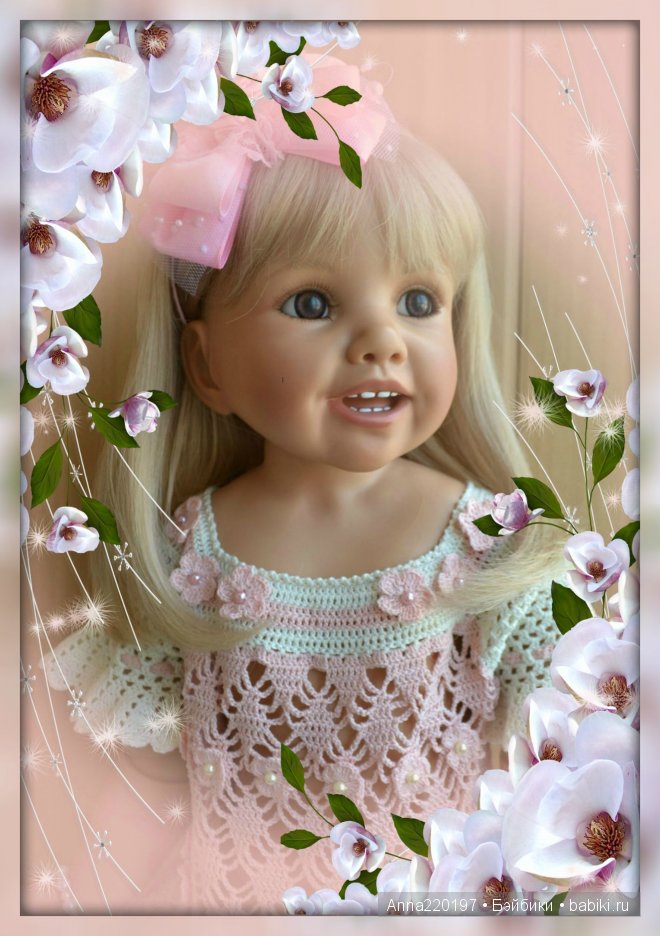 Тори наряжается. Кукла Моники Петер-Ляйхт