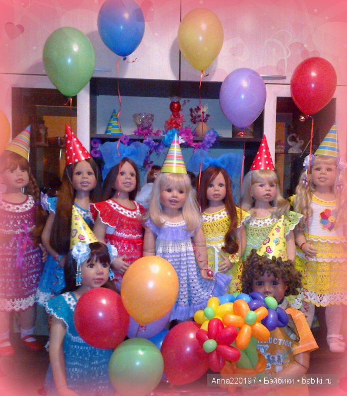 Счастливы вместе — Куклы Monika Levenig и Monika Peter