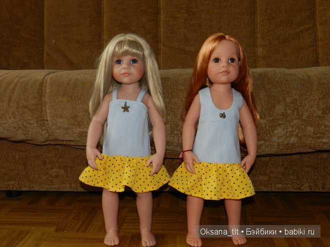 Плетеная вешалка для кукольной одежды