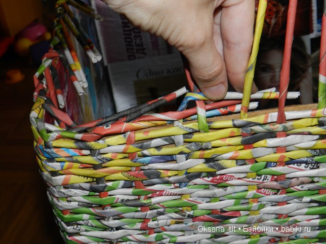 Мастер-класс. Плетеный короб для мелочи которую некуда положить