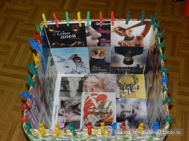 Мастер-класс. Плетеный короб для мелочи которую некуда положить