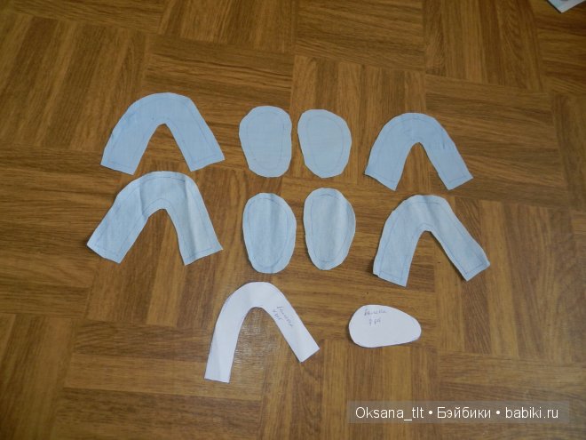 Мастер-класс. Туфельки-балетки для куклы Готц Ханны