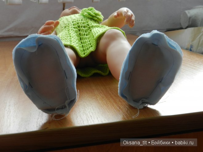 Мастер-класс. Туфельки-балетки для куклы Готц Ханны