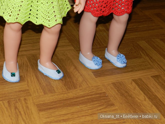 Мастер класс. Туфельки-балетки для куклы Готц Ханны (фото 6)