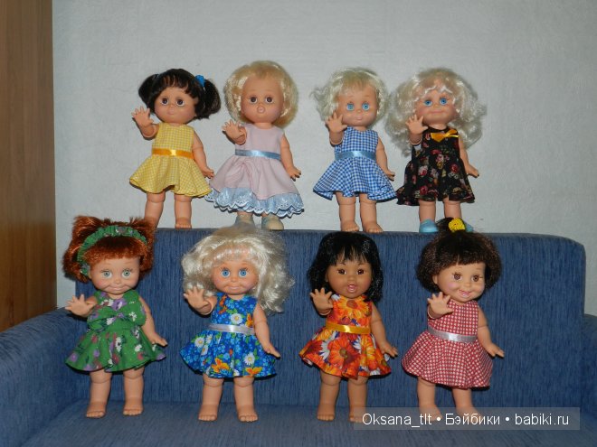 Заключительная партия позитивчиков от Baby face galoob