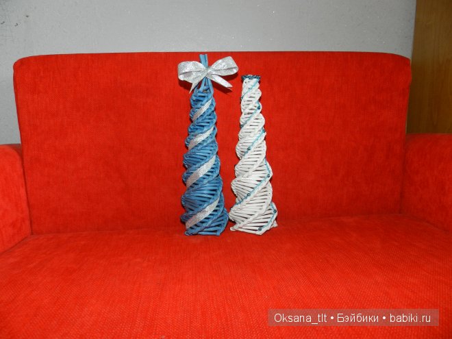 Мастер-класс по плетению ёлки витым плетением