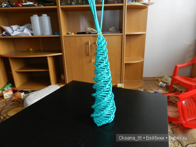 Мастер-класс по плетению ёлки витым плетением