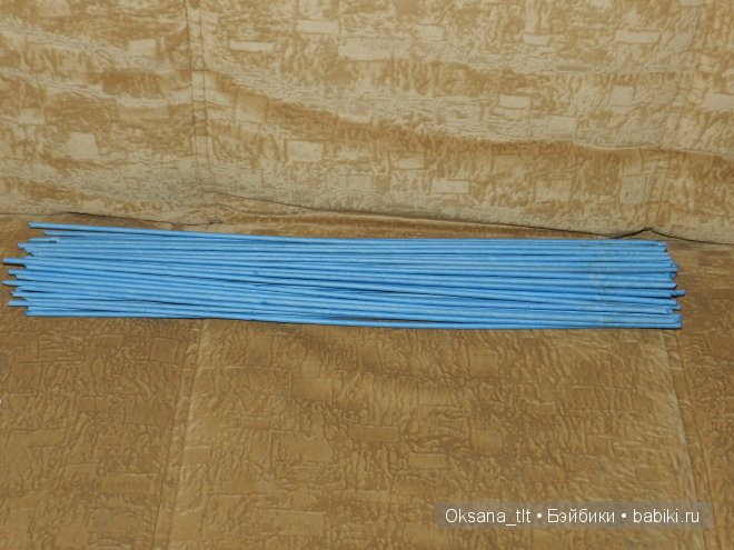 Мастер-класс по окрашиванию трубочек