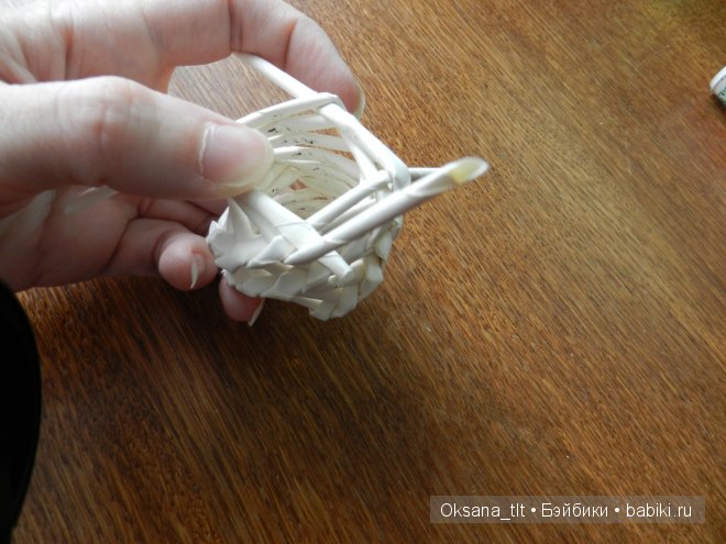 Мастер-класс по витому плетению из газет (фото 7)