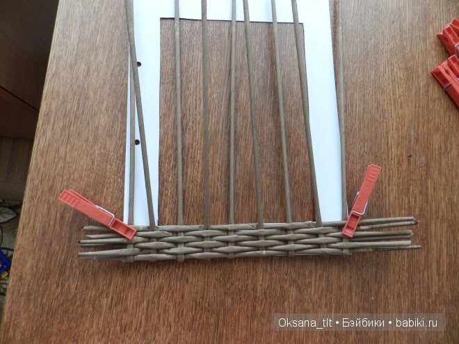 Мастер-класс плетения рамки для фото