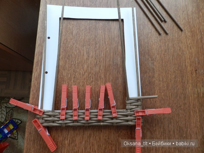 Мастер-класс плетения рамки для фото