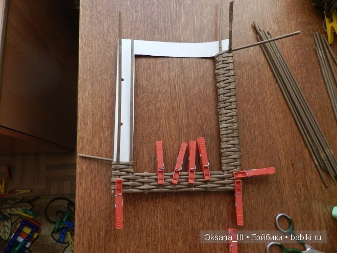 Мастер-класс плетения рамки для фото