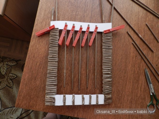 Мастер-класс плетения рамки для фото