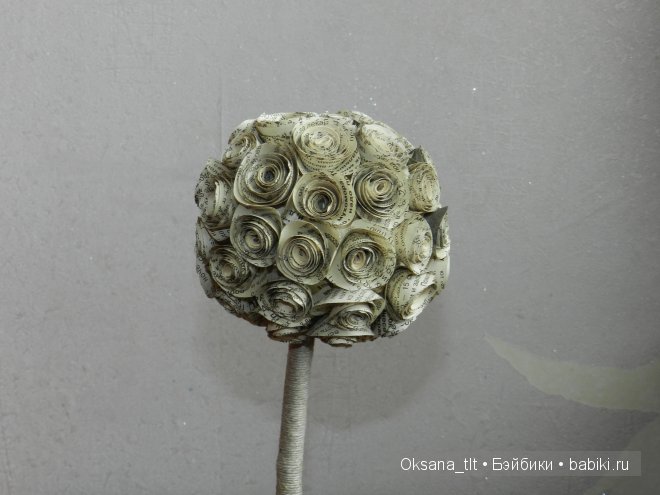 Мастер класс по изготовлению топиария (фото 7)