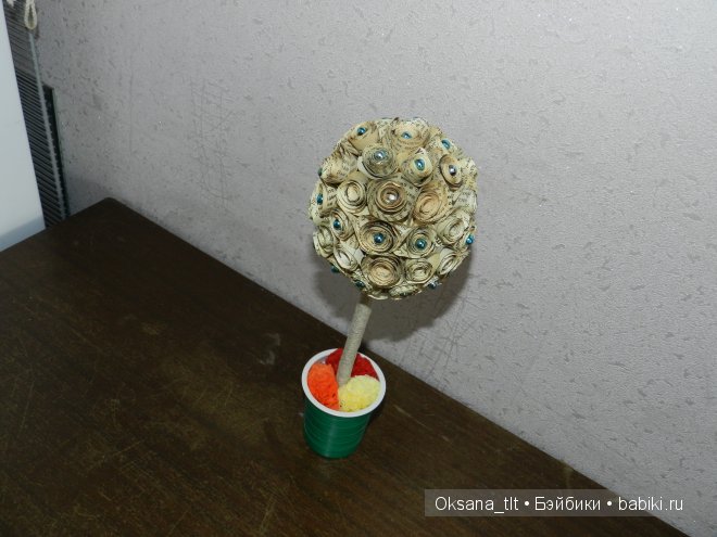 Мастер класс по изготовлению топиария