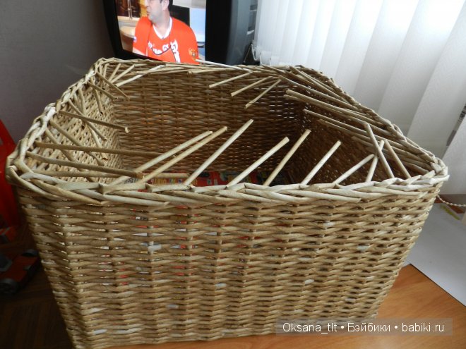 Мастер класс по плетению корзин из газет в 2 трубочки